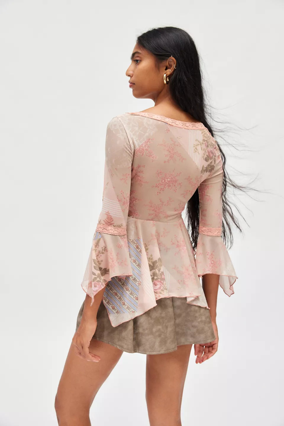 Seraphina™ Lace Mesh Top