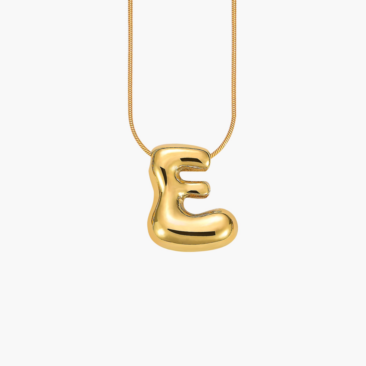 LuxLetters™ Bubble Initial Necklace