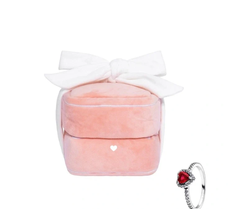 Plush Ring Set (with a red actual ring inside)