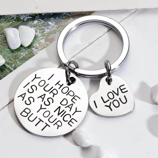 Funny Keychain for Him or Her